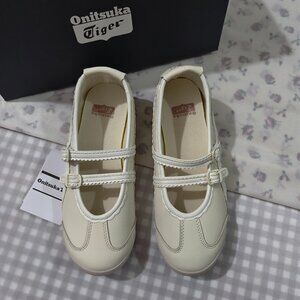 Onitsuka Tiger White Ballet Flats